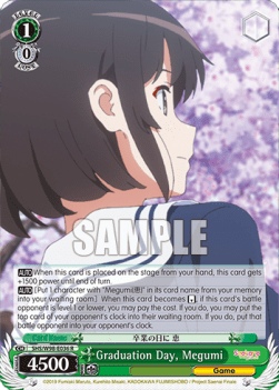 Graduation Day, Megumi - Saekano the Movie: Finale