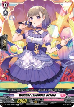Wonder Lavender, Ursule [D-Format] (V.1 - Trial Deck) - Start Up Trial Deck: Lyrical Monasterio