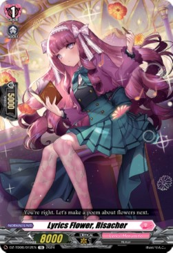Lyrics Flower, Risacher [D-Format] (V.1 - Trial Deck) - Start Up Trial Deck: Lyrical Monasterio