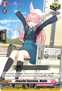 Cheerful Sunshine, Wallis [D-Format] (V.1 - Trial Deck) - Start Up Trial Deck: Lyrical Monasterio