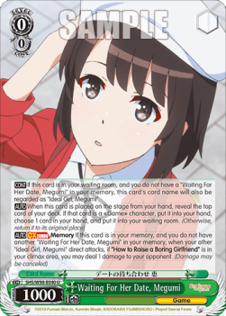 Waiting For Her Date, Megumi - Saekano the Movie: Finale