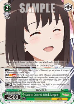 Sakura-Colored Wind, Megumi - Saekano the Movie: Finale