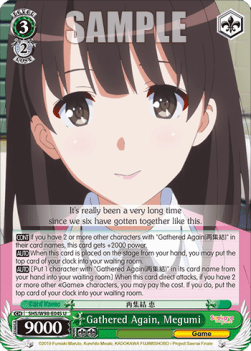 Gathered Again, Megumi - Saekano the Movie: Finale