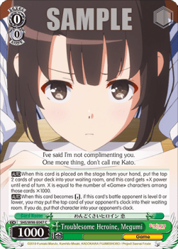 Troublesome Heroine, Megumi - Saekano the Movie: Finale