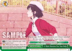 A Main Heroine For You Only (V.1 - Climax Rare) - Saekano the Movie: Finale