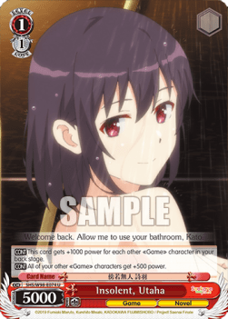Insolent, Utaha - Saekano the Movie: Finale