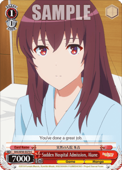 Sudden Hospital Admission, Akane - Saekano the Movie: Finale