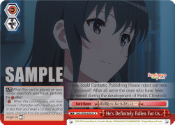 He's Definitely Fallen For Us… (V.1 - Climax Rare) - Saekano the Movie: Finale