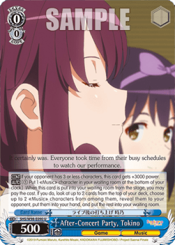 After-Concert Party, Tokino - Saekano the Movie: Finale