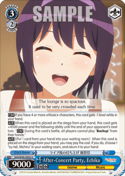 After-Concert Party, Echika - Saekano the Movie: Finale