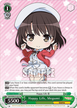 Happy Life, Megumi (V.2 - Promo) - Saekano the Movie: Finale