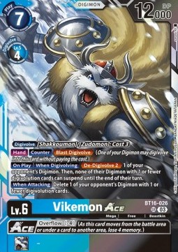 Vikemon Ace (BT16-026) (V.1) - Beginning Observer