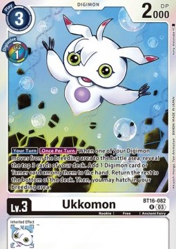 Ukkomon (BT16-082) (V.1) - Beginning Observer