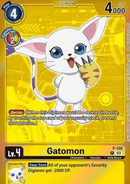 Gatomon (P-120) - Promos: Beginning Observer