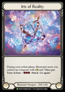 Iris of Reality (Alternate Art Rainbow Foil) - FAB Promos