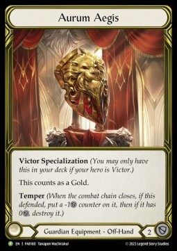 Aurum Aegis (Cold Foil Golden) - FAB Promos