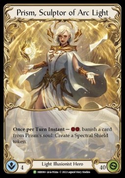 Prism, Sculptor of Arc Light (Cold Foil) - Hero Promos