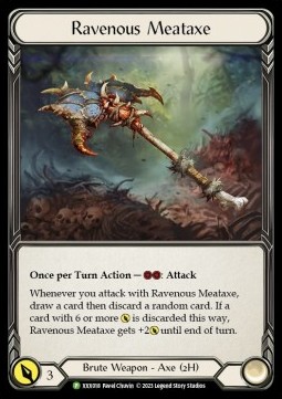 Ravenous Meataxe // Spectral Shield (Regular) - XXX Promos