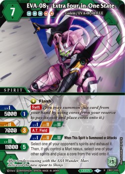 EVA-08γ -Extra Four-in-One State- (V.1 - X Rare) - Halo of Awakening