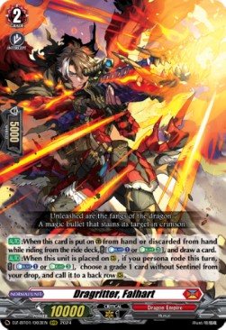 Dragritter, Falhart [D-Format] (V.1 - Triple Rare) - Fated Clash