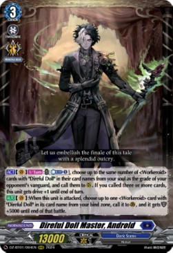 Direful Doll Master, Androld [D-Format] (V.1 - Triple Rare) - Fated Clash