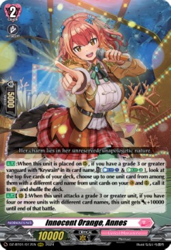 Innocent Orange, Annes [D-Format] (V.1 - Triple Rare) - Fated Clash