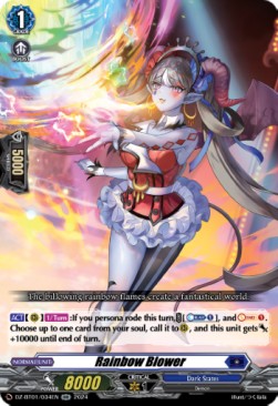 Rainbow Blower [D-Format] (V.1 - Double Rare) - Fated Clash