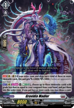 Gravidia Madler [D-Format] (V.1 - Double Rare) - Fated Clash