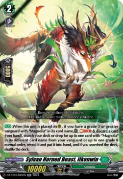 Sylvan Horned Beast, Ilkenwin [D-Format] (V.1 - Double Rare) - Fated Clash