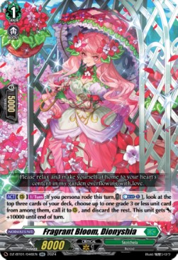 Fragrant Bloom, Dionyshia [D-Format] (V.1 - Double Rare) - Fated Clash