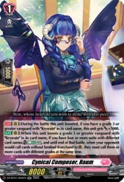 Cynical Composer, Raum [D-Format] (V.1 - Double Rare) - Fated Clash