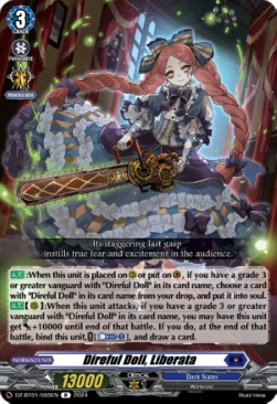 Direful Doll, Liberata [D-Format] (V.1 - Rare) - Fated Clash
