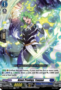 Keen Prodigy, Yuxuan [D-Format] (V.1 - Rare) - Fated Clash
