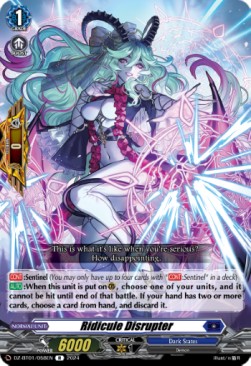 Ridicule Disrupter [D-Format] (V.1 - Rare) - Fated Clash