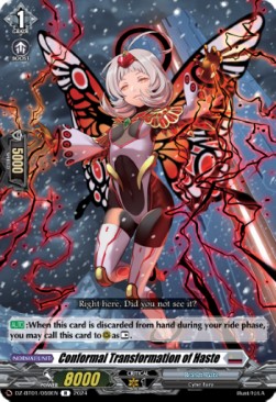 Conformal Transformation of Haste [D-Format] (V.1 - Rare) - Fated Clash