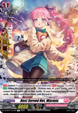 Best Served Hot, Warmia [D-Format] (V.1 - Rare) - Fated Clash