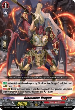Blazembar Dragon [D-Format] - Fated Clash