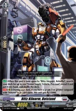 Blitz Kiloarm, Beistand [D-Format] - Fated Clash