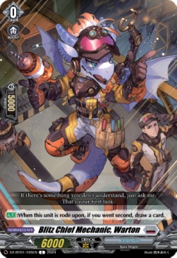 Blitz Chief Mechanic, Warton [D-Format] - Fated Clash