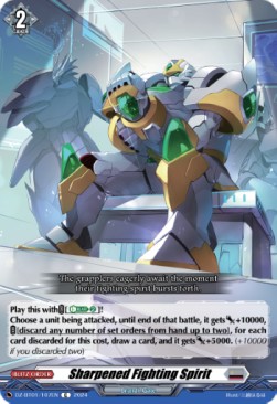 Sharpened Fighting Spirit [D-Format] - Fated Clash