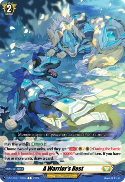 A Warrior's Rest [D-Format] - Fated Clash