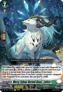 Mercy Sylvan Horned Beast, Lattice [D-Format] - Fated Clash