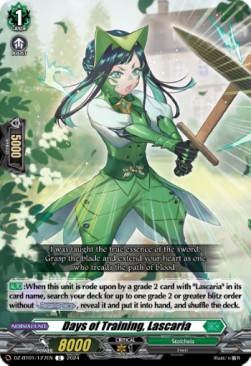 Days of Training, Lascaria [D-Format] - Fated Clash