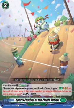 Sports Festival at the Fields Today! [D-Format] - Fated Clash