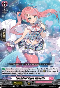 Confident Aqua, Musette [D-Format] - Fated Clash