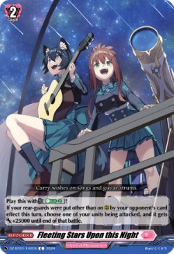 Fleeting Stars Upon this Night [D-Format] - Fated Clash