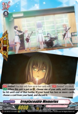 Irreplaceable Memories [D-Format] (V.1 - Feature Rare) - Fated Clash