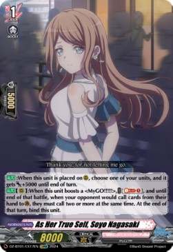 As Her True Self, Soyo Nagasaki [D-Format] (V.1 - Feature Rare) - Fated Clash
