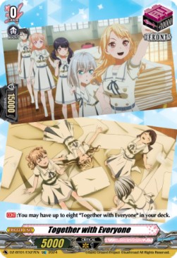 Together with Everyone [D-Format] (V.1 - Feature Rare) - Fated Clash