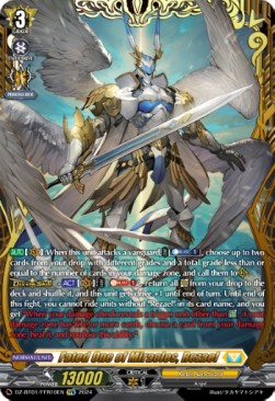 Fated One of Miracles, Rezael [D-Format] (V.3 - Double Frame Rare) - Fated Clash